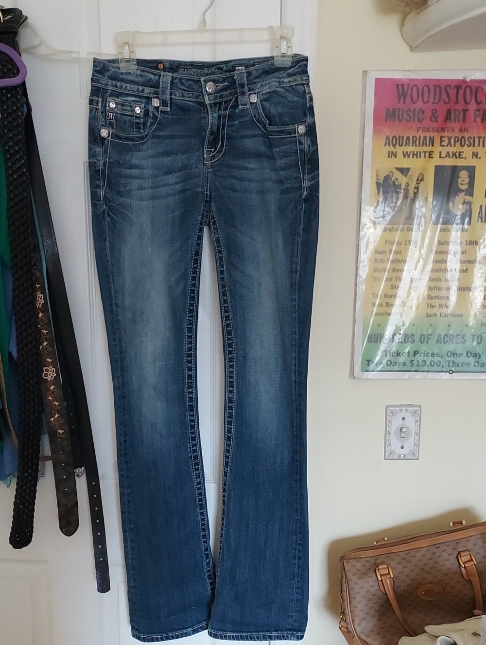 Miss Me Jeans Size 26 Mid Rise